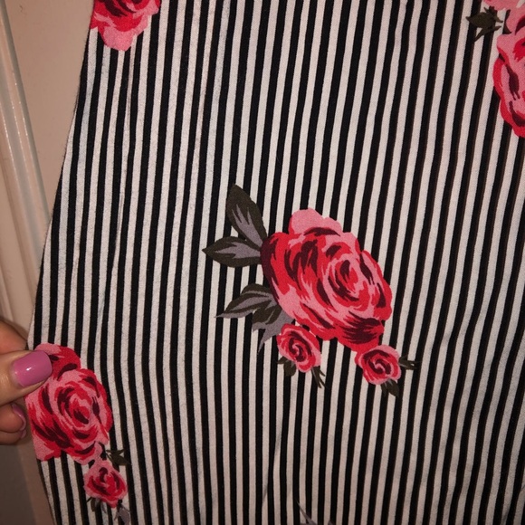 BNWT Joe B wide leg striped pants - Picture 6 of 8